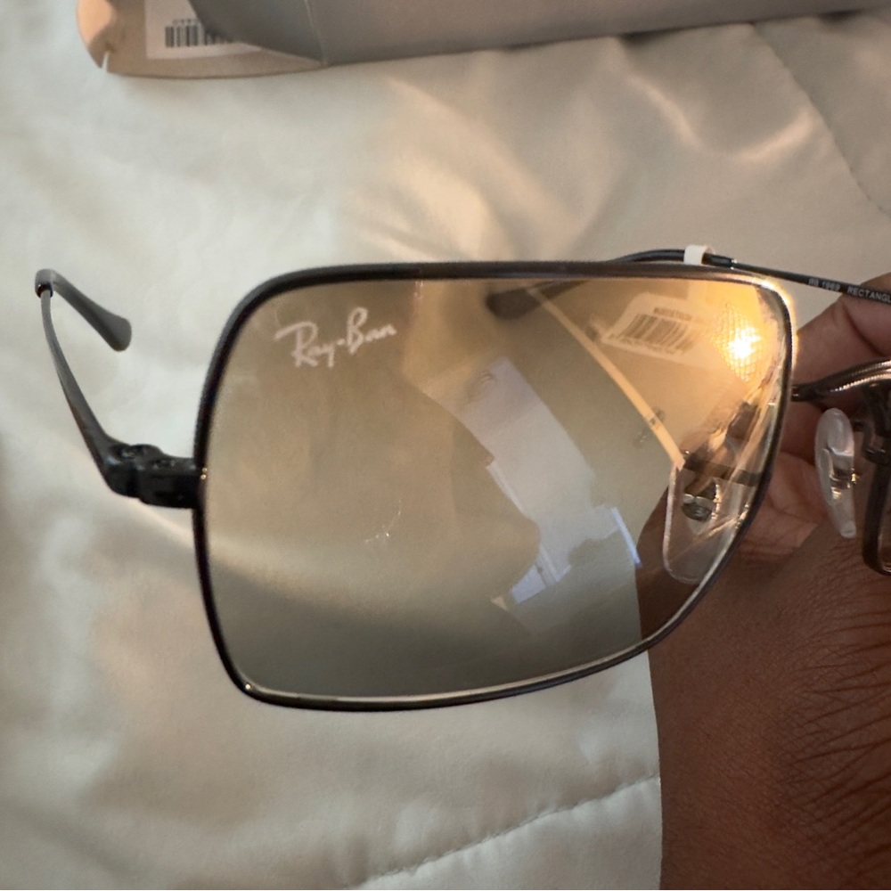 Rayban rectangle sunglasses - Picture 3 of 11